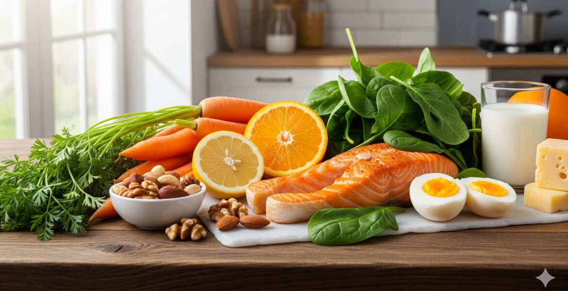 Alimentos buenos para la vista