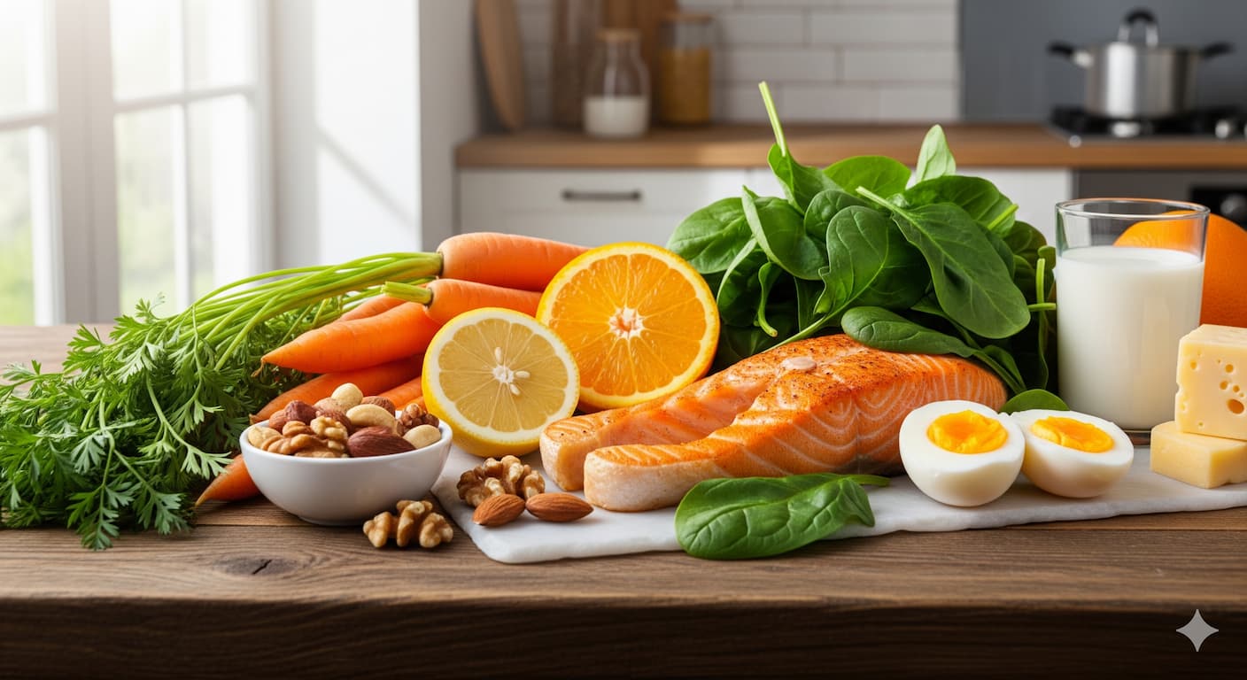 Alimentos buenos para la vista