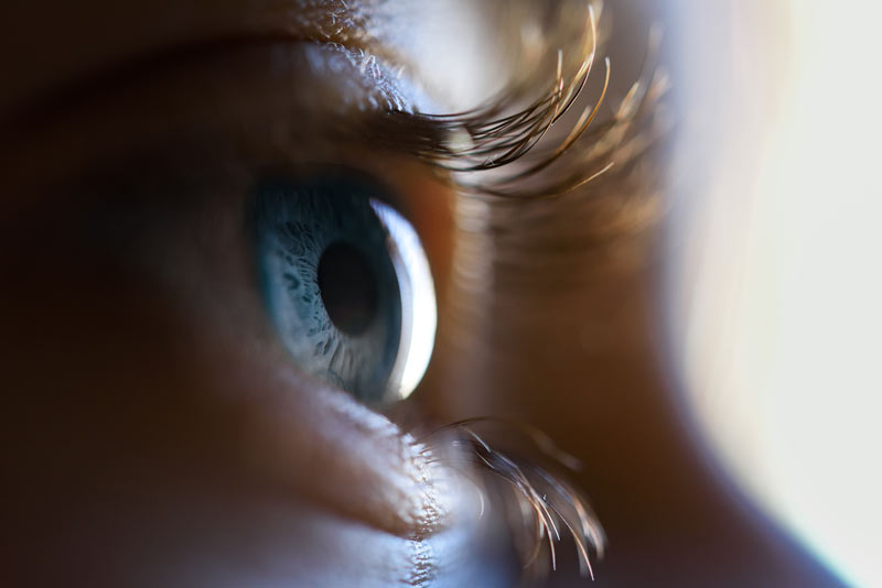 cómo prevenir el glaucoma ojo azul