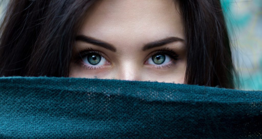 ojos de una chica