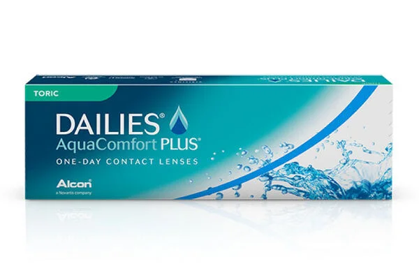 DAILIES AQUACOMFORT PLUS ASTIGMATISMO 30 UNIDADES