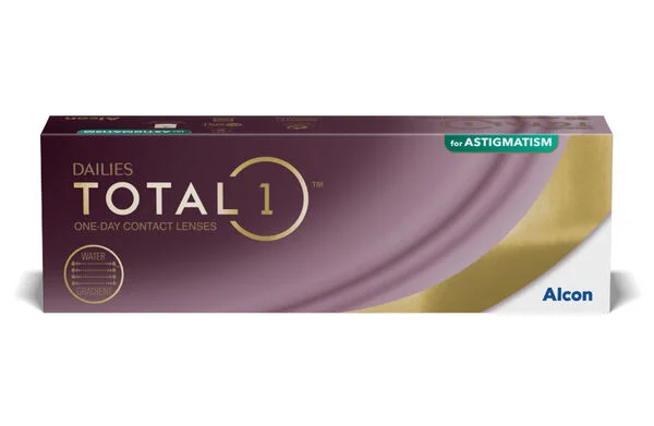 DAILIES TOTAL 1 ASTIGMATISMO 30 UNIDADES
