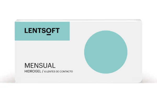 LENTSOFT MENSUAL HIDROGEL 6 UNIDADES