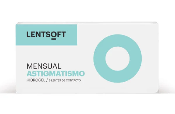LENTSOFT MENSUAL HIDROGEL ASTIGMATISMO 6 UNIDADES