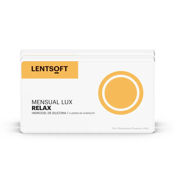 LENTSOFT MENSUAL LUX SILICONA RELAX 6 UNIDADES