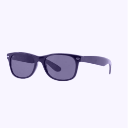 gafas de sol moradas