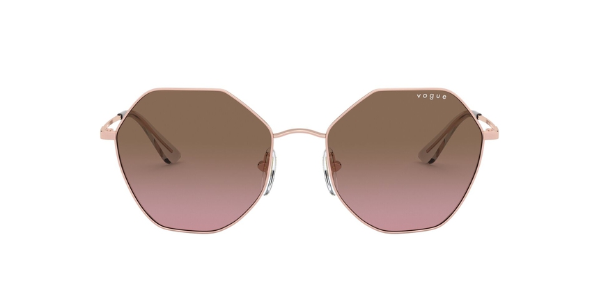 VOGUE-4180S/S 507514 PINK(PINK GRADIENT BROWN 54*18, Dorado-Rosa, hi-res image number 2