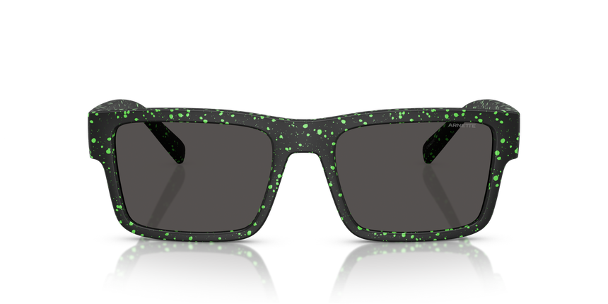 ARNETTE-4344 297187 MT BLACK/GEKKO GREEN SPLATTER 54*19, , hi-res image number 1