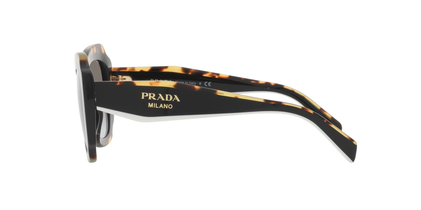 PRADA-16YS/S 01M0A7 BLACK(DARK GREY 52*19, Havana-Negro, hi-res image number 3