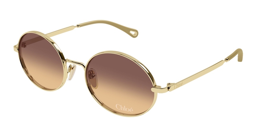 CHLOE-0326S/S 004 GOLD-GOLD (BROWN 55*20, , hi-res image number 1