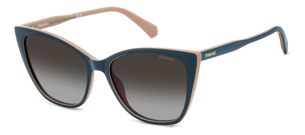 POLAROID-4181/S DB1*LA TEAL PINK(BROWN SHADED POLARIZED 56*16, Azulado | Rosa, hi-res 0