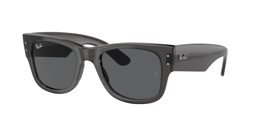 RB-0840S 1406B1 TRANSPARENT BLACK(DARK GREY 51*21, Negro transparente, hi-res image number 0