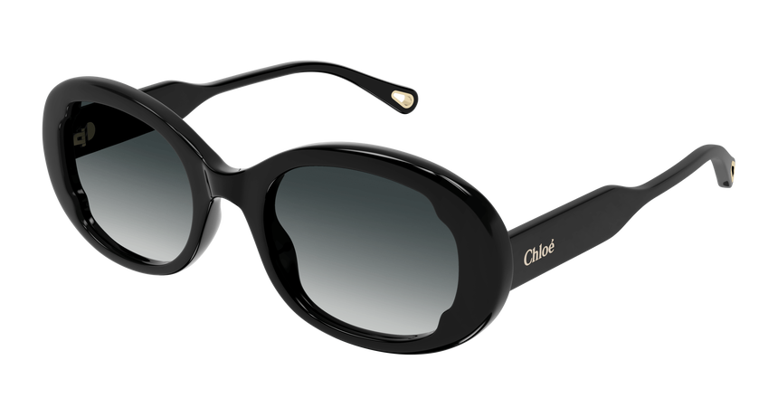 CHLOE-0197S/S 001 BLACK(GREY 53*21, Negro, hi-res image number 0