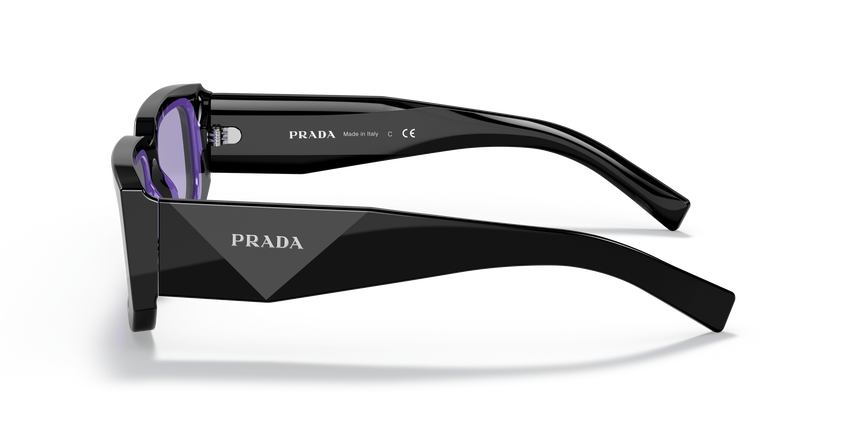 PRADA-06YS/S 02Z01O BLACK/BLUE VIOLET 53*21, Negro | Azul, hi-res image number 2