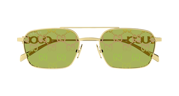 gucci-1804s/s 002 gold-gold-green 54*19