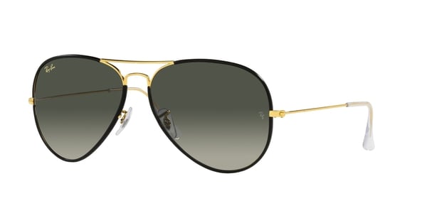 RB-3025JM 919671 BLACK ON LEGEND GOLD(GREY GRADIENT 58*14, Negro, hi-res 0