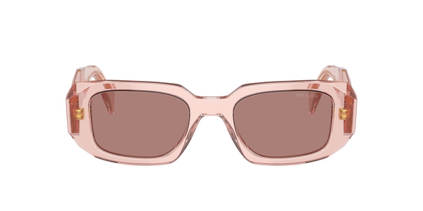 PRADA-17WS/S 19Q10D TRANSPARENT PEACH(LIGHT BROWN 49*20, Peach transparente, hi-res 1