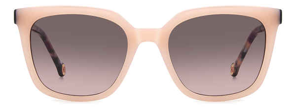 CAROLINA-0236/S 1EZ*M2 NUDE PINK HAVANA(BROWN PINK SHADED 53*20, Rosa | Havana, hi-res 1
