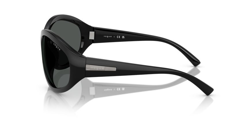 VOGUE-5606/S W44/87 BLACK(DARK GREY 65*22, Negro, hi-res image number 2