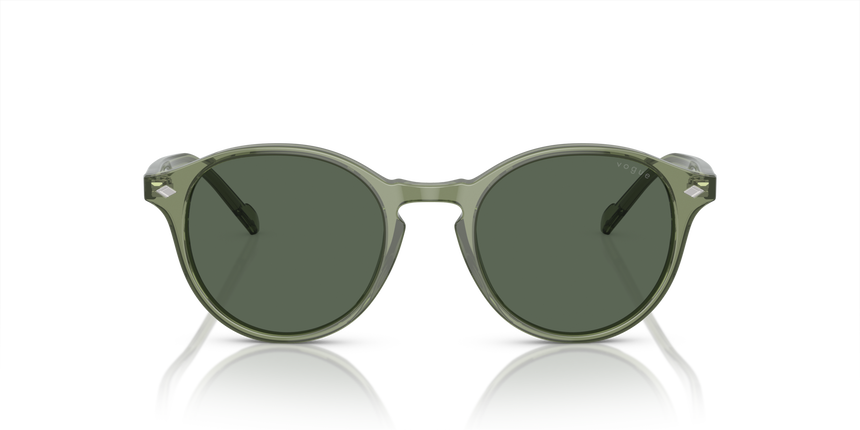 VOGUE-5327/S 282071 TRANSPARENT GREEN 51*20, , hi-res image number 1