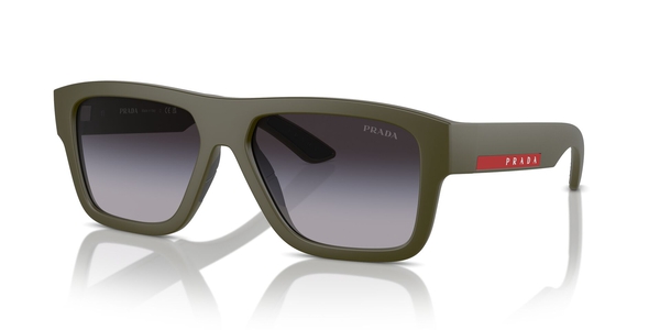 PRADA-SPORT-04ZS/S 15X09U GREEN MILITARY MATTE(GREY GRADIENT 56*16, Verde mate, hi-res 0