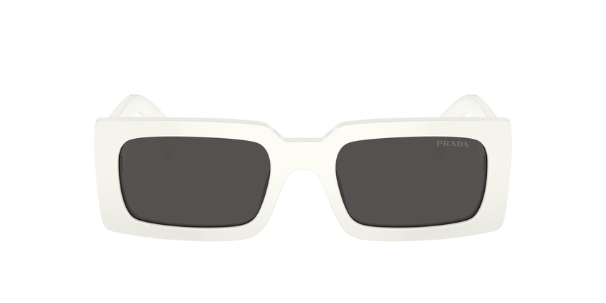 PRADA-A07S/S 1425S0 TALC(DARK GREY 52*20, Blanco, hi-res image number 1