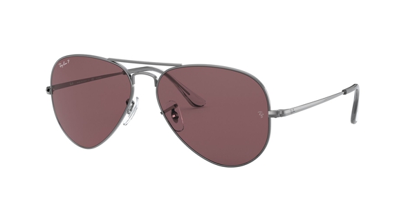 RB-3689 004/AF SHINY GUNMETAL(POLAR PURPLE 58*14, Plata, hi-res 0