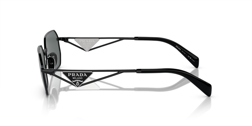 PRADA-A51S/S 1AB5Z1 BLACK (BLACK GREY POLAR) 58*17, Negro, hi-res image number 2