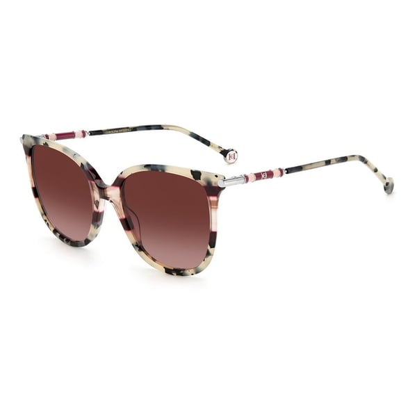 CAROLINA-0023/S ONS*3X HAVANA NUDE(PINK DOUBLESHADE 55*20, Havana, hi-res 0