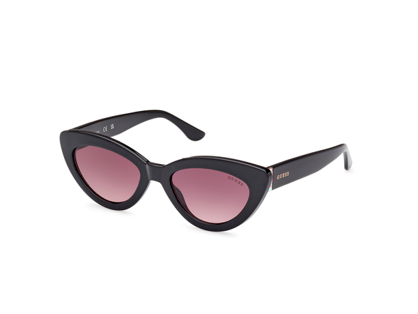 GUESS-7905/S 01T shiny black  (gradient bordeaux 52*19, Negro, hi-res 0