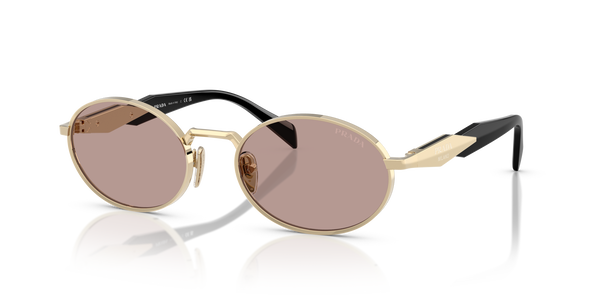 PRADA-65ZS/S ZVN20I PALE GOLD/LIGHT PURPLE 55*20, , hi-res 0