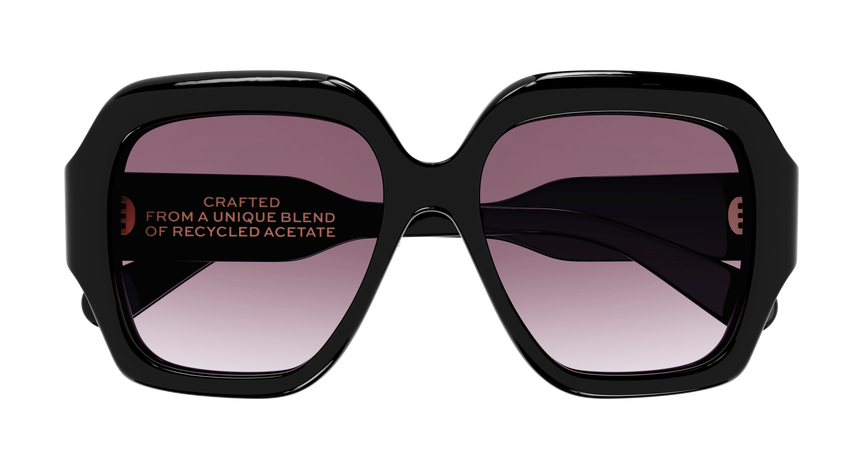 CHLOE-0154S/S 001 BLACK 56*17, Negro, hi-res image number 1