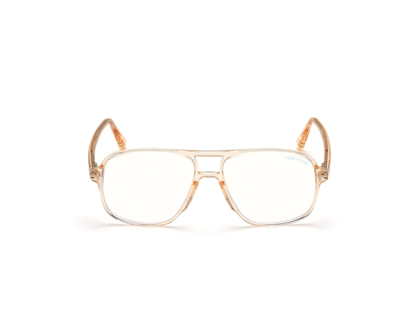 TOMFORD-5737B/G 045 shiny light brown+Filtro azul 56*15, Marr&oacute;n, hi-res 6