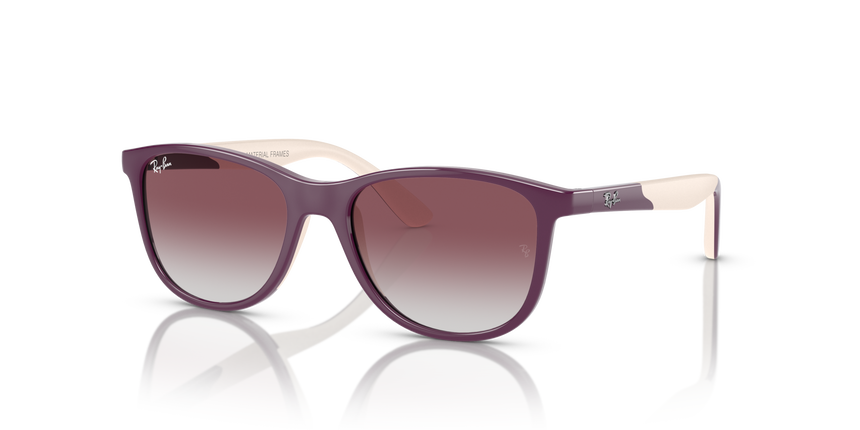 RJ-9077S 71348G PURPLE ON RUBBER BEIGE GREY GRADIENT VIOLET 49*16, Violeta | Beige, hi-res image number 0
