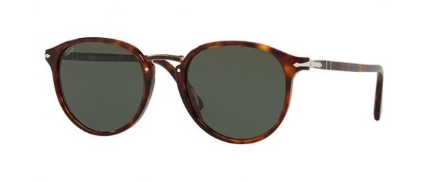 PERSOL-3210S/S 24/31 HAVANA(GREEN 51*21, Havana, hi-res 0