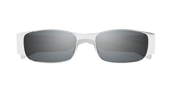 saint-laurent-sl738/s 001 silver-silver-silver 54*18