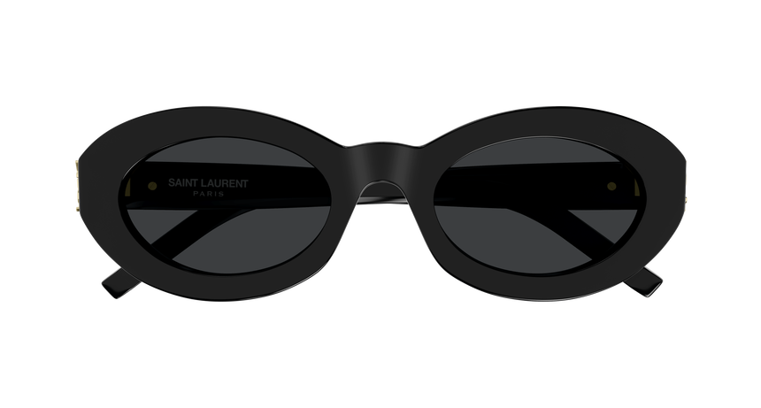 SAINT-LAURENT-SLM136/S 001 BLACK (BLACK) 52*22, Negro, hi-res image number 1
