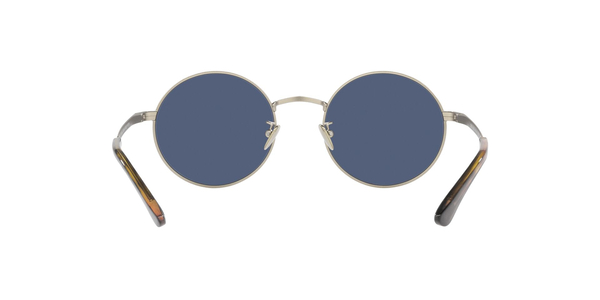 ARMANI-6140/S 300280 MATTE PALE GOLD(DARK BLUE 50*20, Plata, hi-res 6