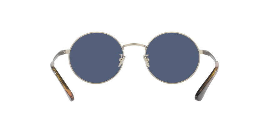 ARMANI-6140/S 300280 MATTE PALE GOLD(DARK BLUE 50*20, Plata, hi-res image number 6