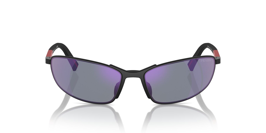 PRADA-SPORT-55ZS/S DG010J RUBBERED BLACK(DARK BLUE MIRROR VIOLET 60*17, , hi-res image number 1