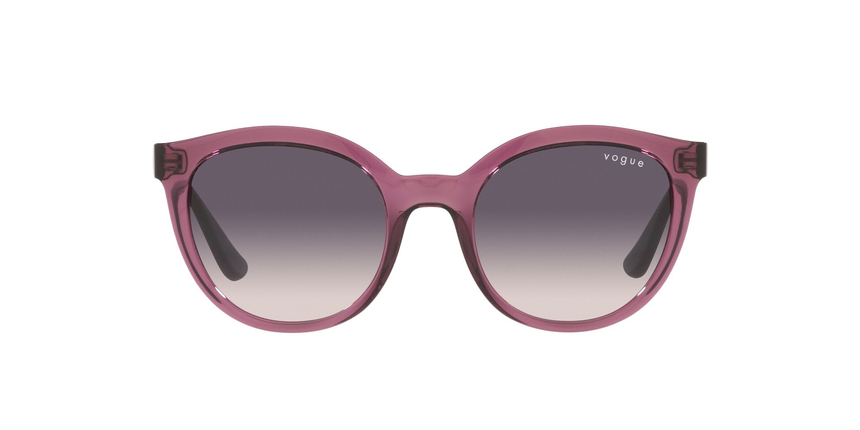 VOGUE-5427/S 276136 TRANSPARENT PURPLE(PINK GRADIENT DARK GREY 50*20, Rojo-Violeta, hi-res image number 3
