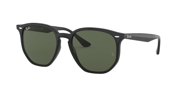 RB-4306 601/71 BLACK (GREEN) 54*19, Negro, hi-res 0