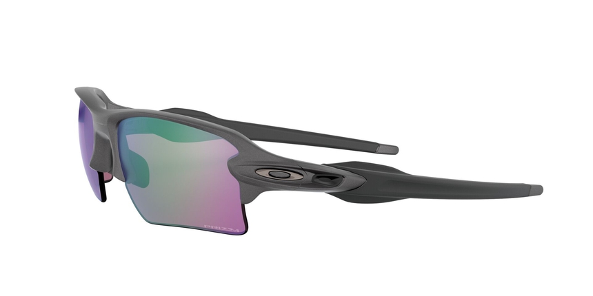 OAKLEY-FLACK-2.0XL-9188 9188F3 STEEL(PRIZM ROAD JADE 59*12, Gris, hi-res image number 2