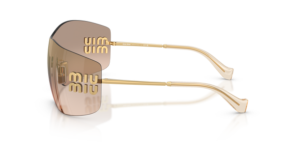 MIUMIU- B53S/S 5AK20P GOLD(LIGHT BROWN MIRROR BRONZE GRAD 44*0, , hi-res 2