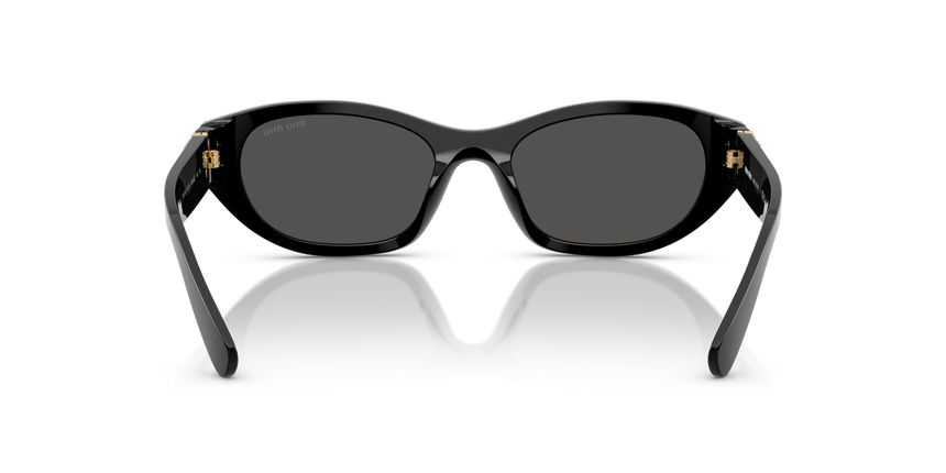 MIUMIU-A03S/S 16K08Z BLACK 53*19, Negro, hi-res image number 6