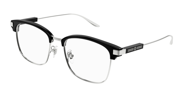gucci-1439ok/s 001 black-silver-transparent 53*18