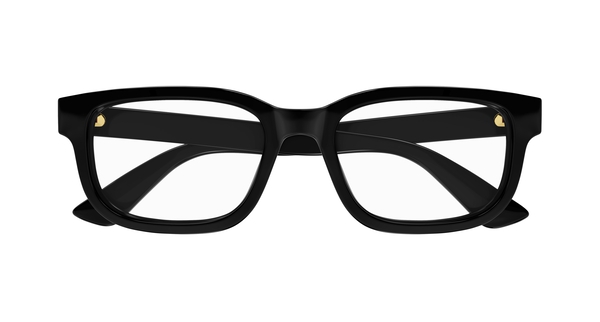 GUCCI-1584O/G 001 BLACK-BLACK-TRANSPARENT 53*18, Negro, hi-res 1
