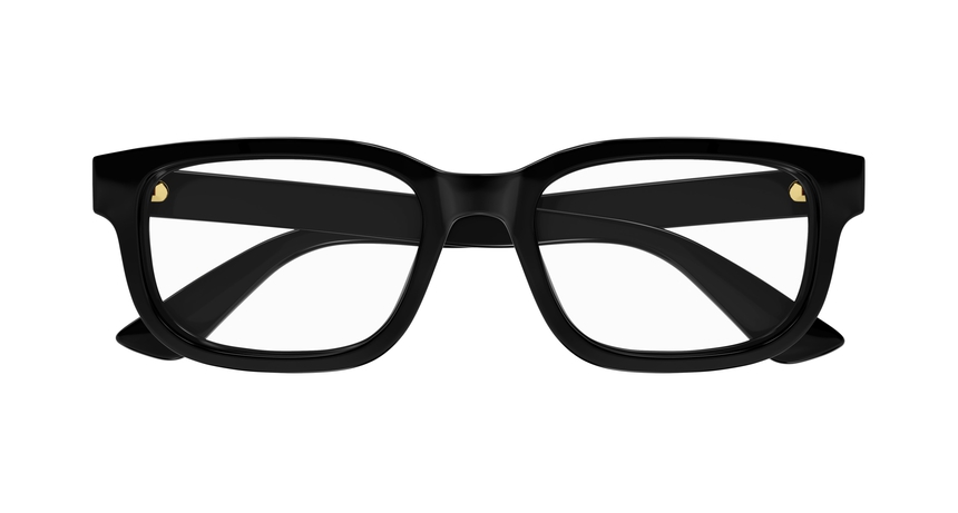 GUCCI-1584O/G 001 BLACK-BLACK-TRANSPARENT 53*18, Negro, hi-res image number 1