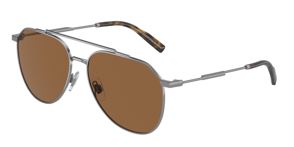 gabbana-2296/s 04/73 gunmetal(brown 58*15