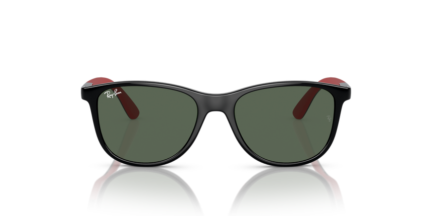 RJ-9077S 713171 BLACK ON RUBBER RED (DARK GREEN) 49*16, Negro | Rojo, hi-res image number 1